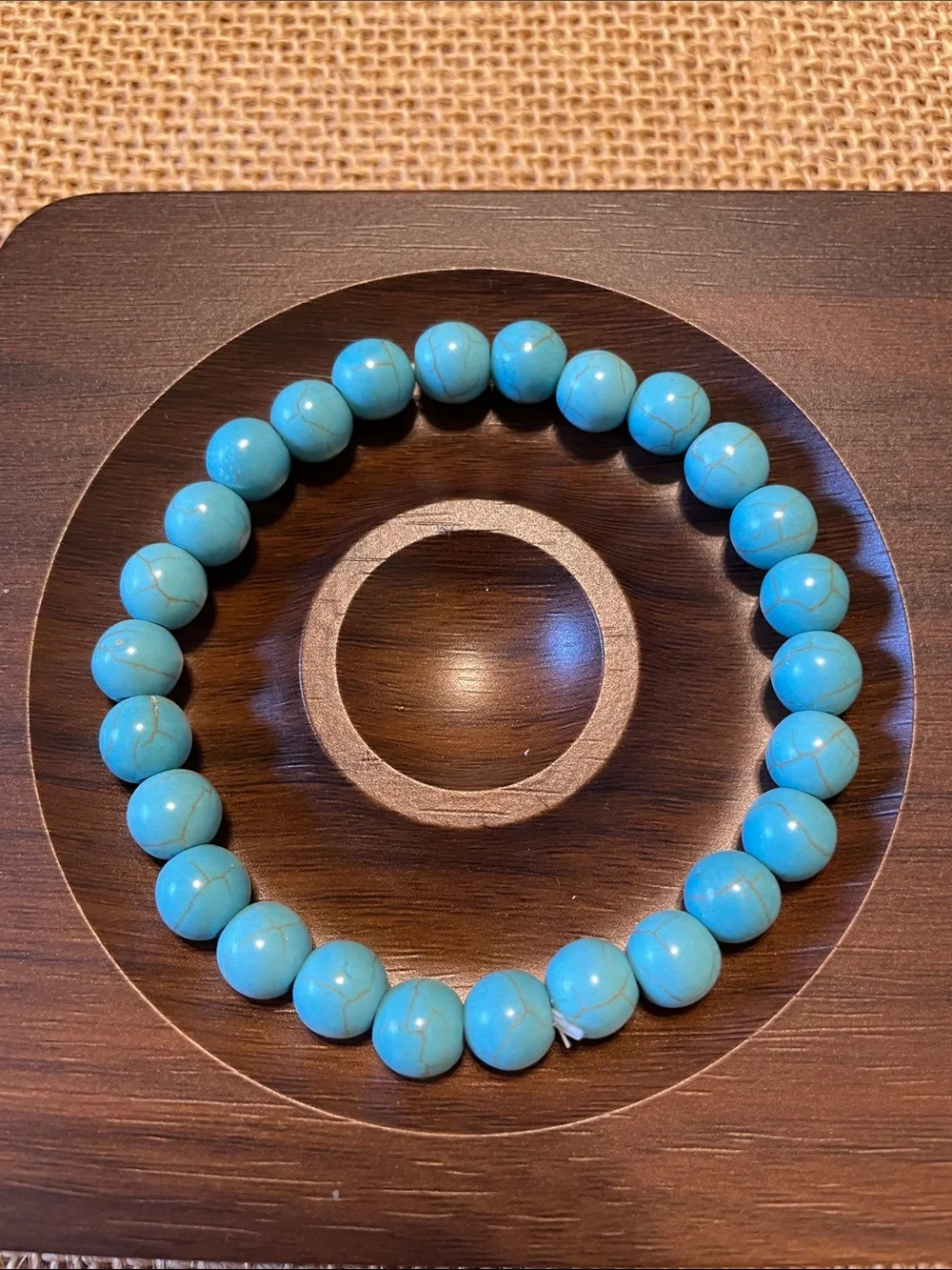 Beach Theme Natural Stone set of 3 with charms
